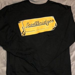 Leon Bridges NWOT black sweatshirt size M